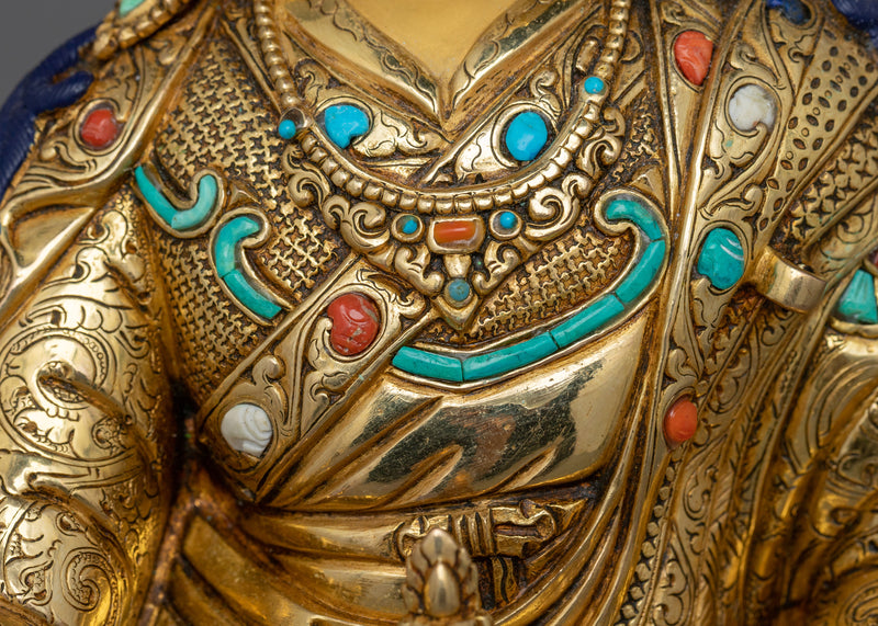 The Second Buddha Padmasambhava Sculpture | Himalayan Guru Rinpoche Statue