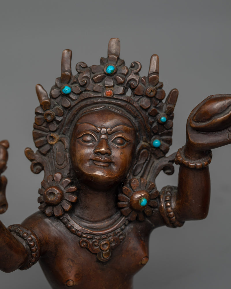 Handcrafted Vajradhara with Consort Statue | Dharma Buddha