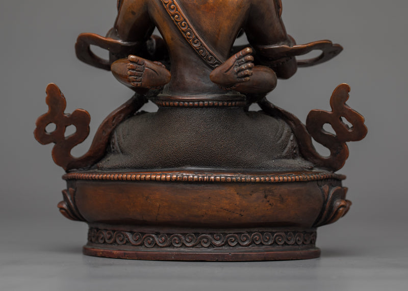 Handcrafted Vajradhara with Consort Statue | Dharma Buddha