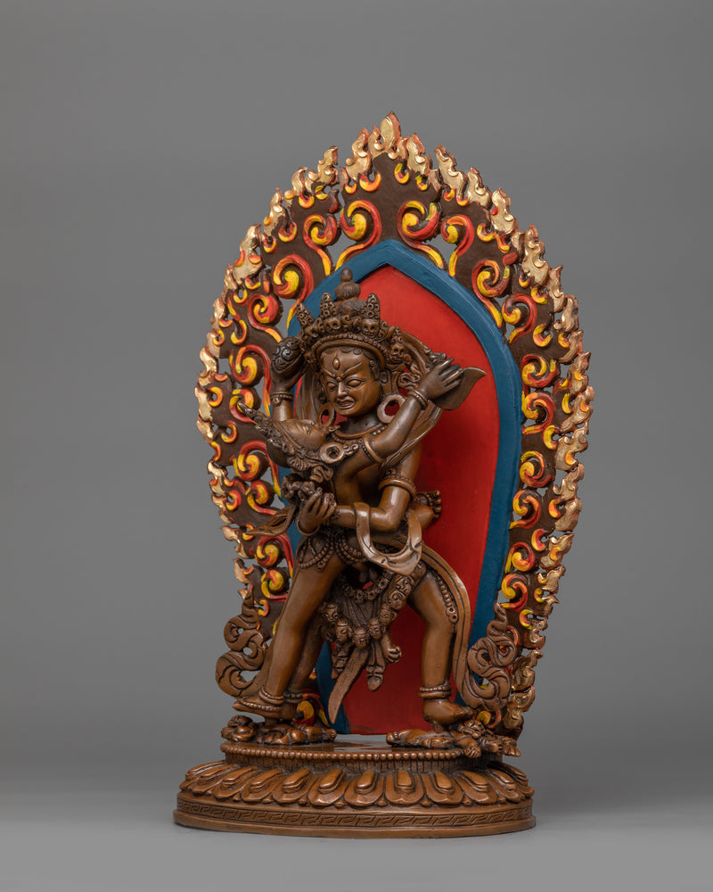 Tantric deity Chakrasambhara With His Consort | Vajravarahi