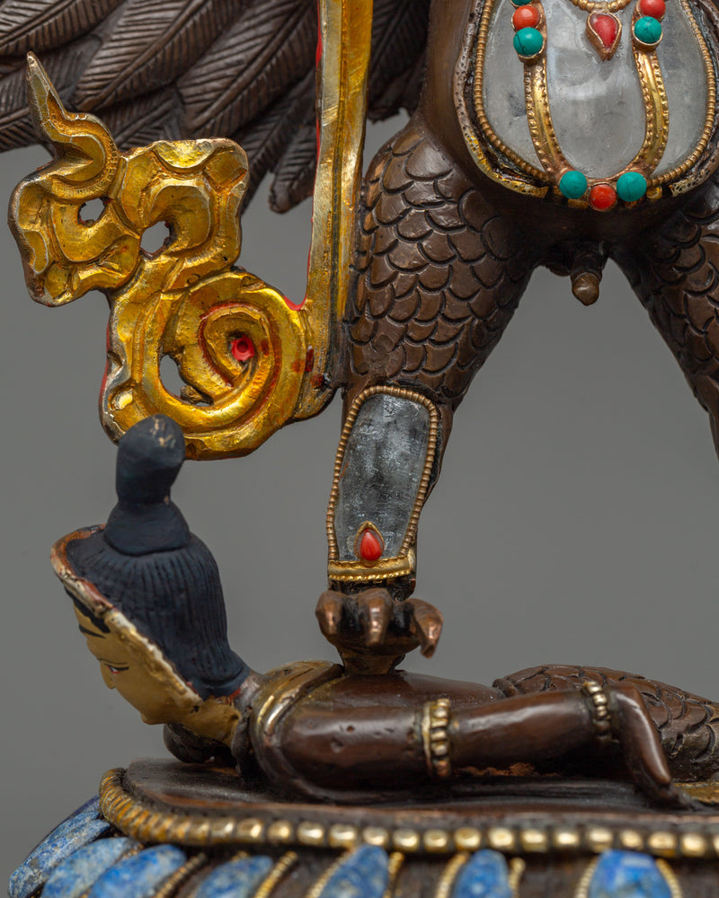 Divine bird Garuda Statue | Tibetan Sacred Art