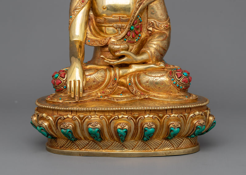 Shakyamuni Buddha Teachings for Enlightenment Statue | Symbol of Profound Wisdom