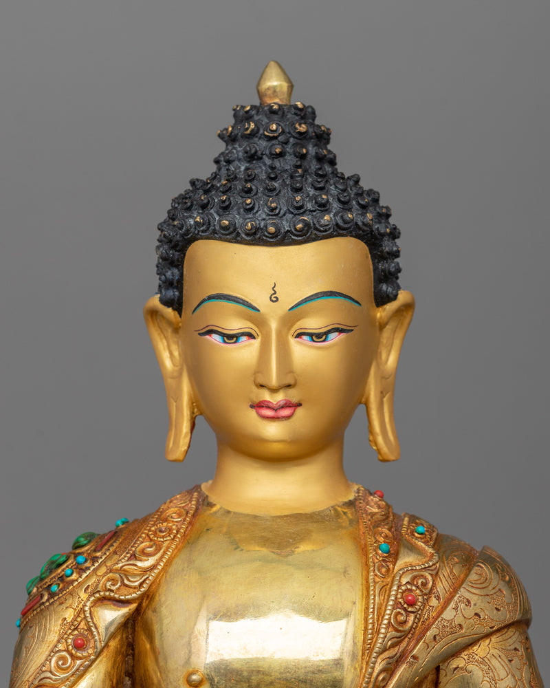 Shakyamuni Buddha Teachings for Enlightenment Statue | Symbol of Profound Wisdom