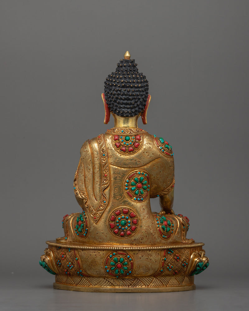 Shakyamuni Buddha Teachings for Enlightenment Statue | Symbol of Profound Wisdom