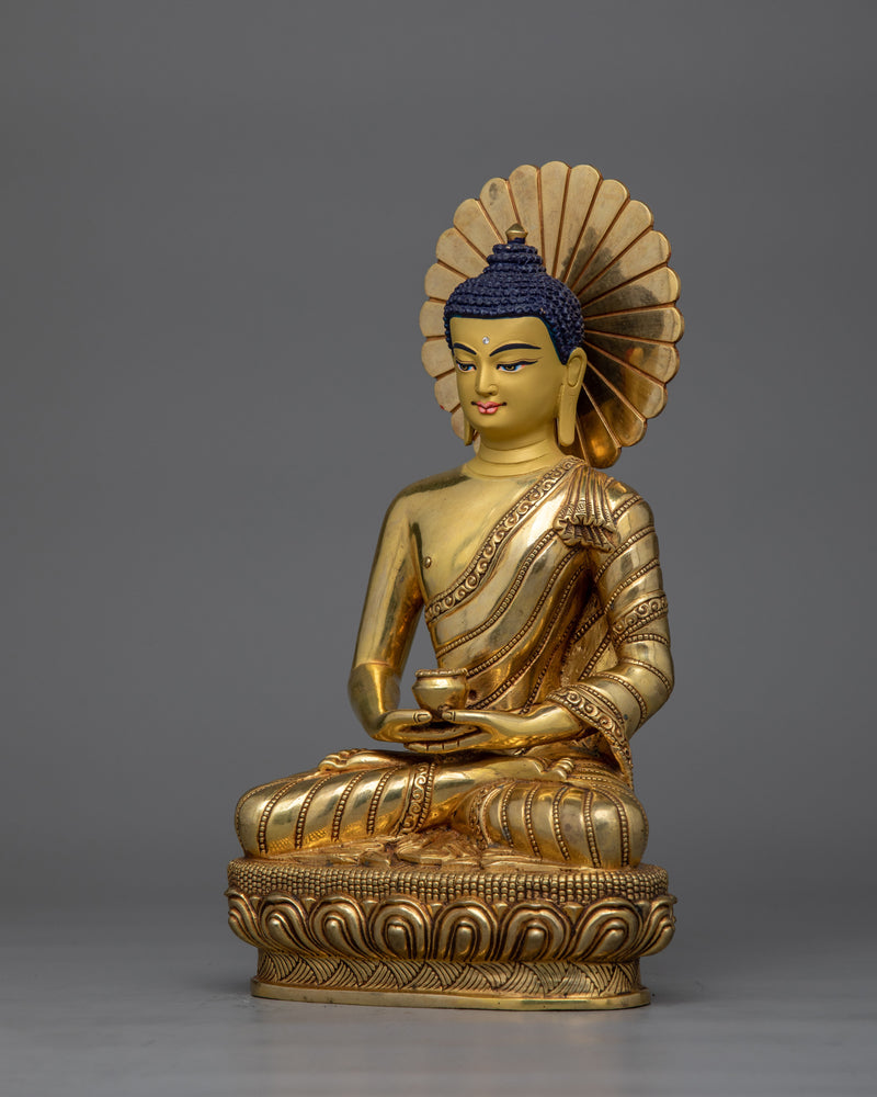 Traditional Buddha Amitabha Statue | Spiritual Peaceful Home Decor