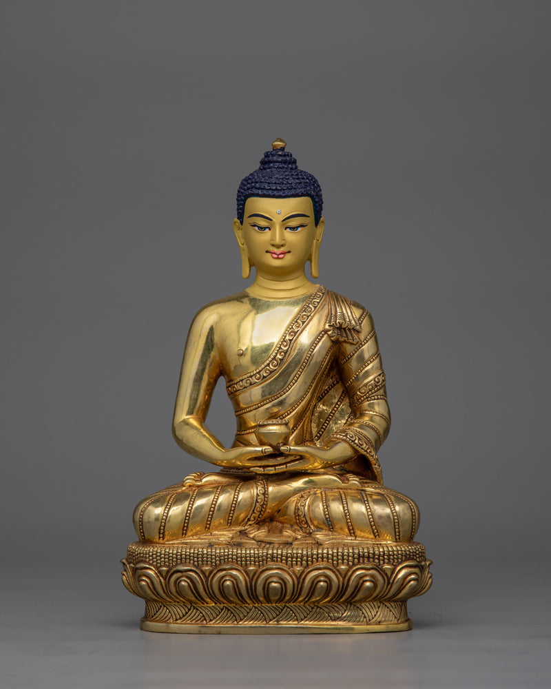 Traditional Buddha Amitabha Statue | Spiritual Peaceful Home Decor