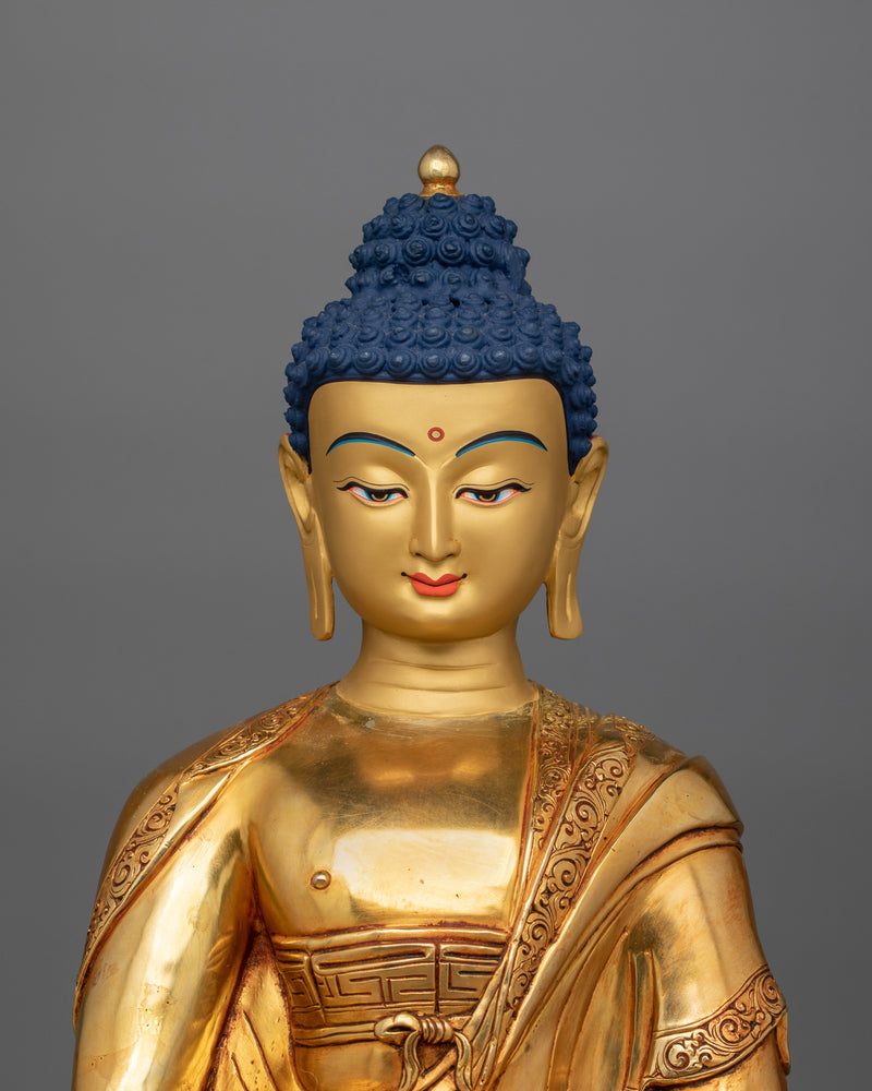 Buddhist Compassionate Deity Amitabha Statue | Sukhavati (Pure Land) Buddha Figure