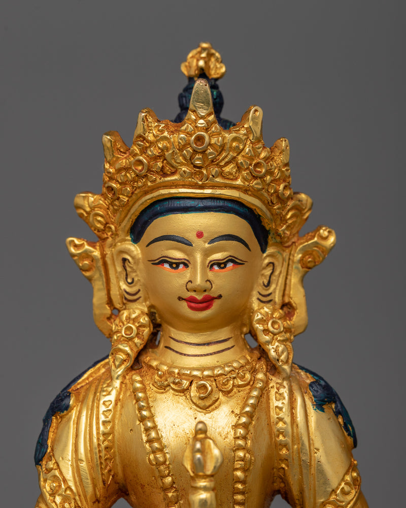 Sacred Vajrasattva Sculpture | The Embodiment of Purity and Wisdom