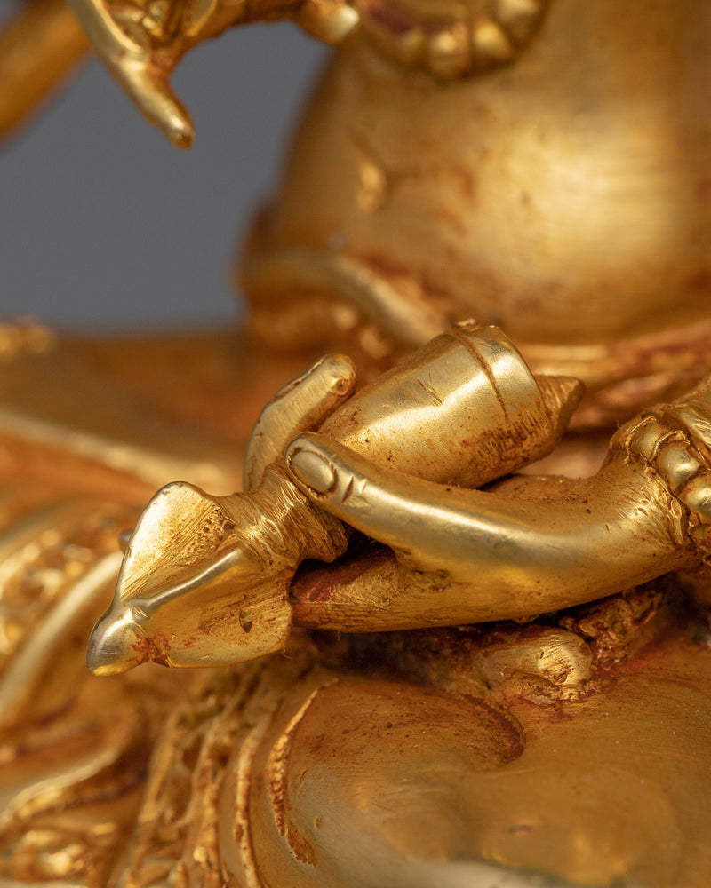 Sacred Vajrasattva Sculpture | The Embodiment of Purity and Wisdom