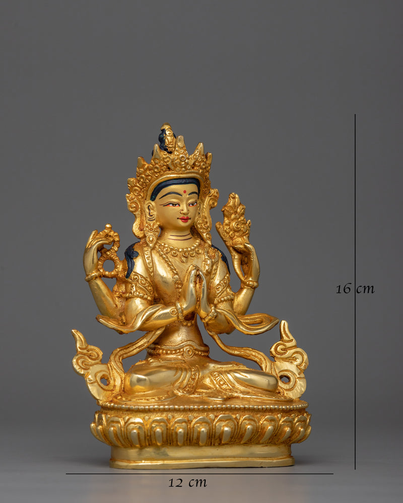 tibetan-buddhism-chenrezig-sculpture