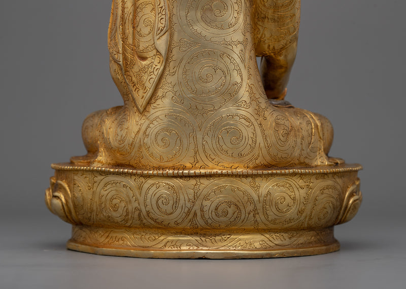 Buddhist Meditation Deity Shakyamuni Buddha Statue | Symbol of mindfulness practice