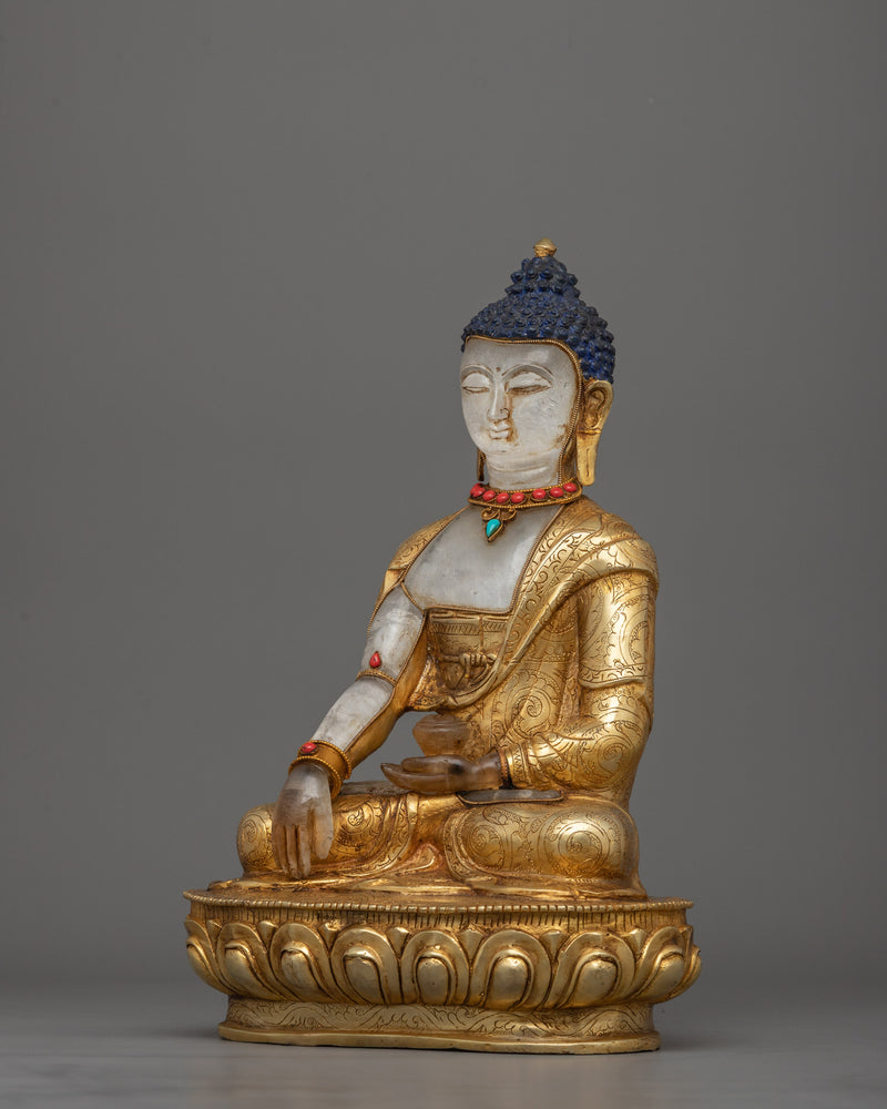 Buddhist Meditation Deity Shakyamuni Buddha Statue | Symbol of mindfulness practice