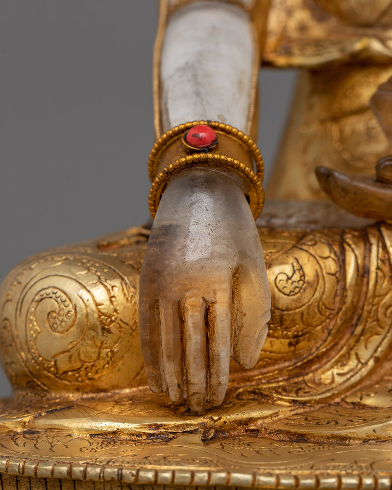 Buddhist Meditation Deity Shakyamuni Buddha Statue | Symbol of mindfulness practice