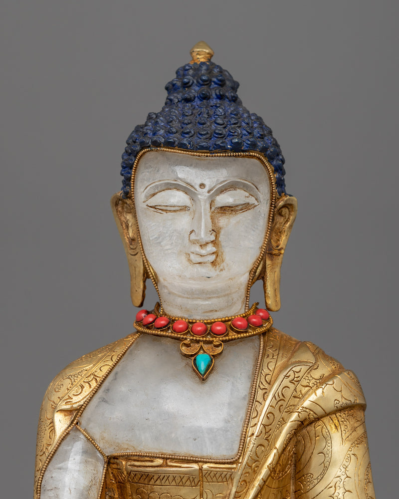 Buddhist Meditation Deity Shakyamuni Buddha Statue | Symbol of mindfulness practice