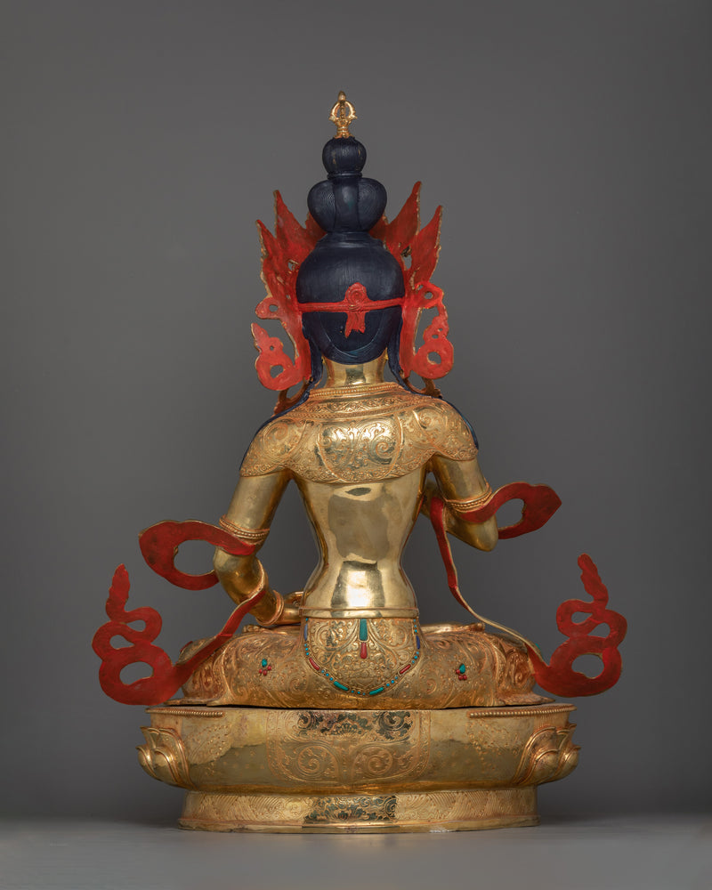 Tantric Buddhist Being Vajrasattva's Figurine | Tibetan Buddhist Deity Dorje Sempa