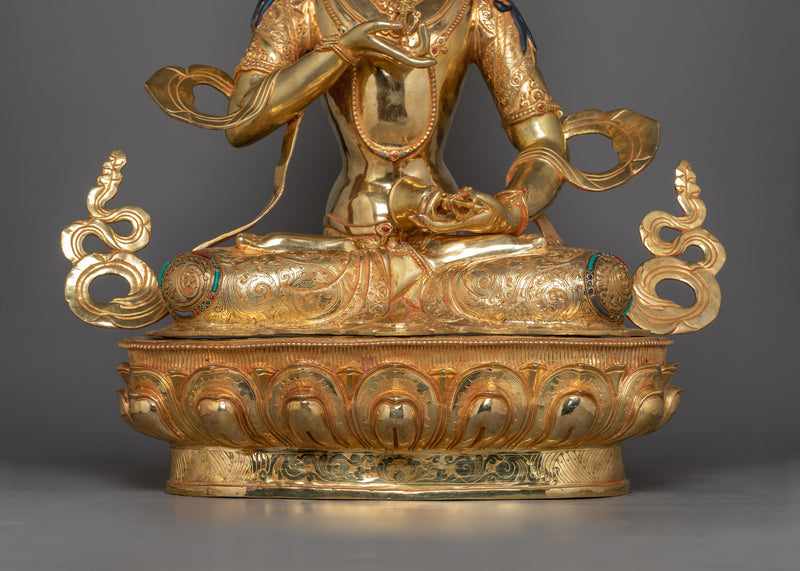 Tantric Buddhist Being Vajrasattva's Figurine | Tibetan Buddhist Deity Dorje Sempa