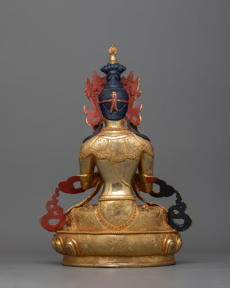 Vajradhara Primordial Buddha in Vajrayana Figurine | Tibetan Himalayan Buddhist Deity