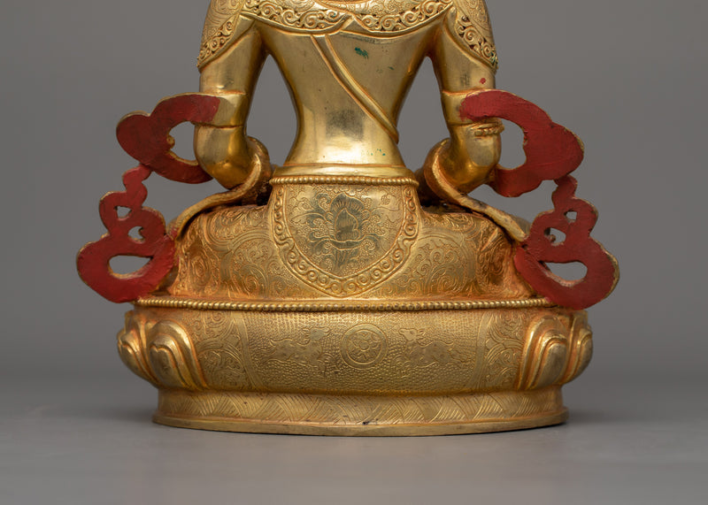 Long Life Deity Amitayus Buddha Statue | Symbolizes Longevity and Blessings