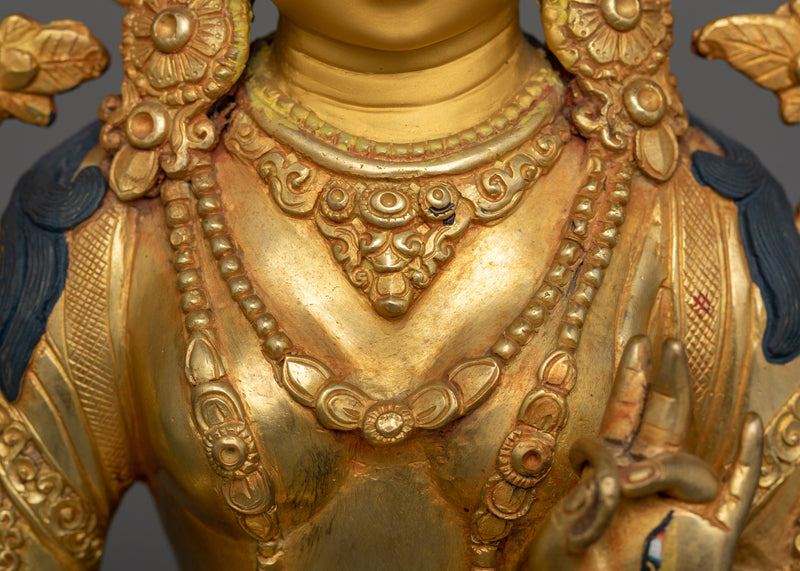 Feminine Energy White Tara Statue | Mother of all Buddhas