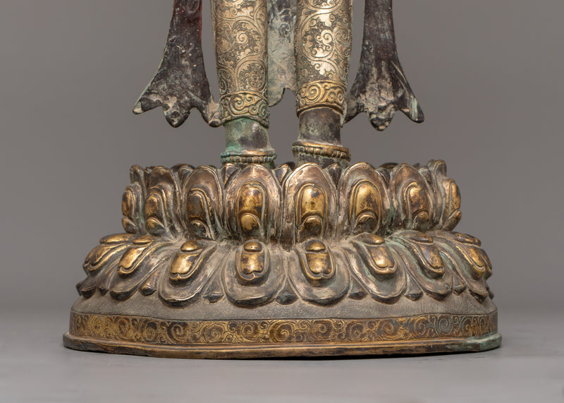 Syamatara "The Protective Deity in Buddhism" | Himalayan Goddess Tara Sculpture