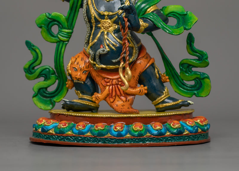 Vajrapani The Protector of Buddha Statue | Buddhist Sculpture for Strength and Protection