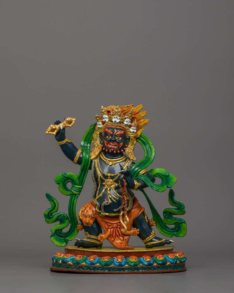 Vajrapani The Protector of Buddha Statue | Buddhist Sculpture for Strength and Protection