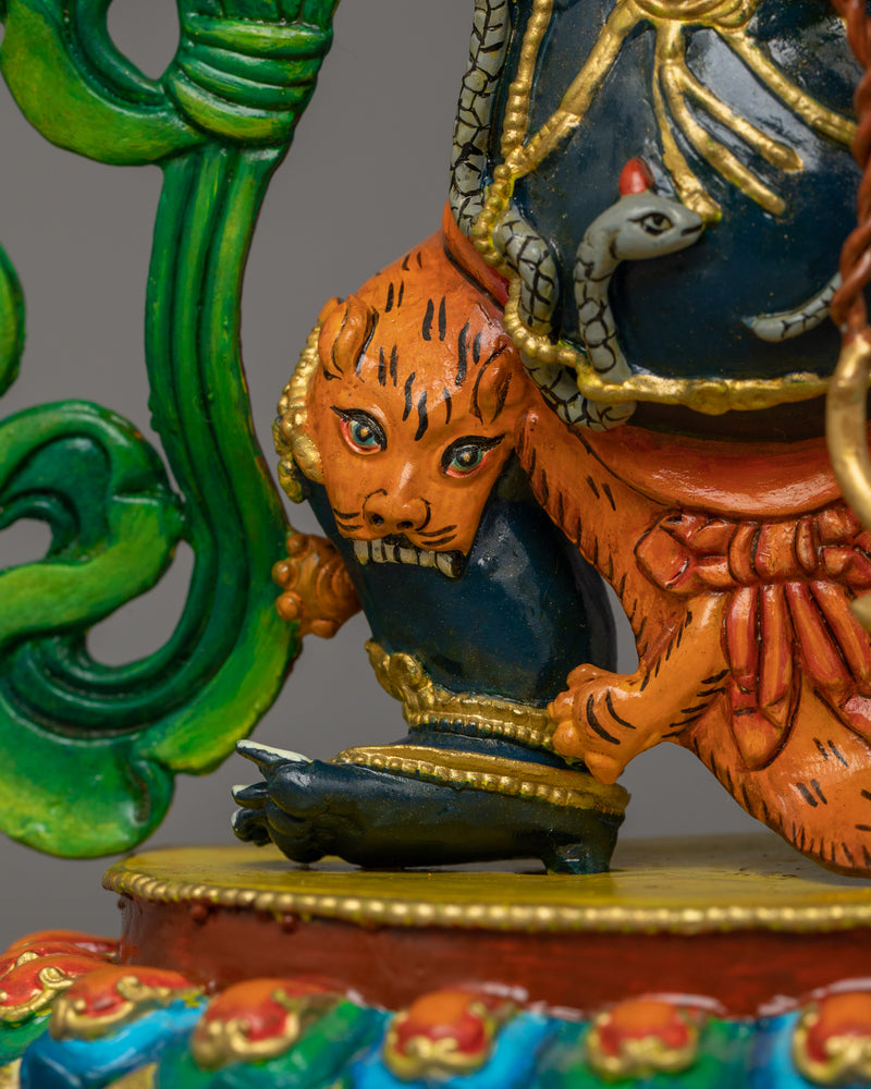 Vajrapani The Protector of Buddha Statue | Buddhist Sculpture for Strength and Protection