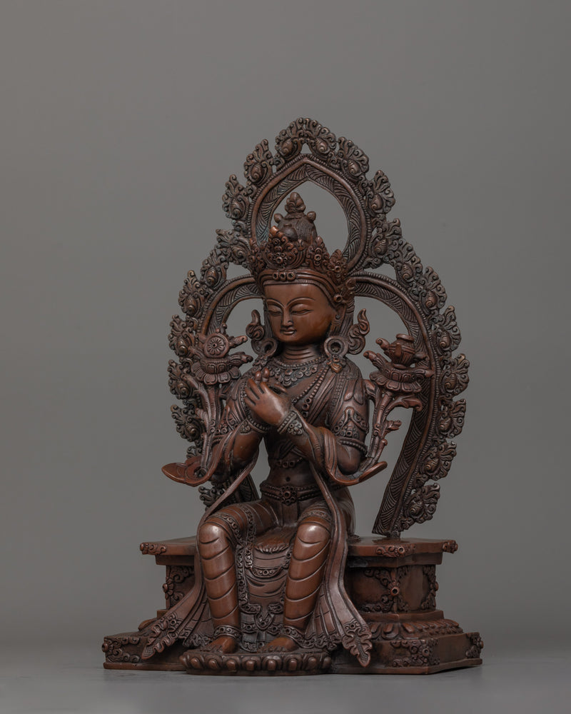 Religious Sculpture of Maitreya Buddha | Protector of Future Universal Compassion