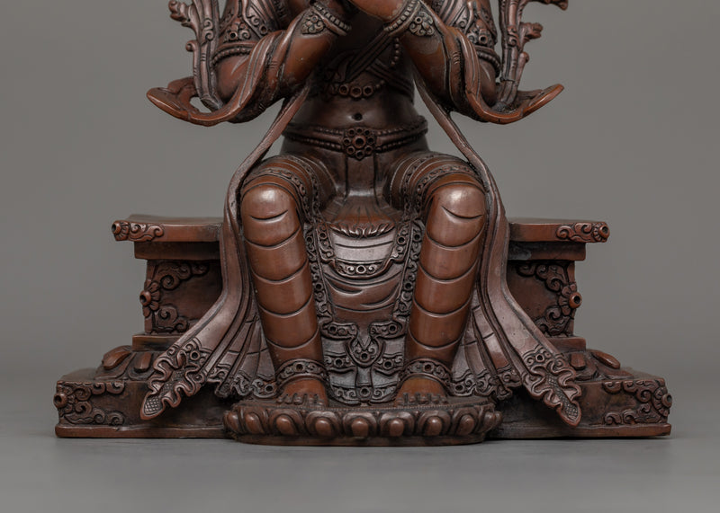 Religious Sculpture of Maitreya Buddha | Protector of Future Universal Compassion