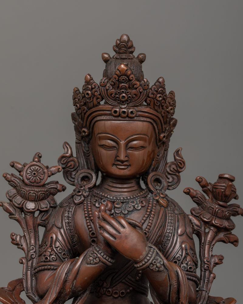 Religious Sculpture of Maitreya Buddha | Protector of Future Universal Compassion