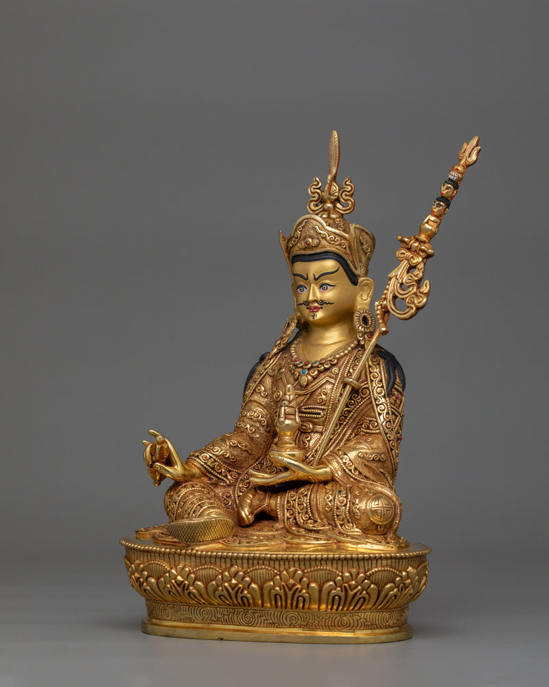 Guru Rinpoche Tantric Buddhist Vajra Master | Symbol of Spiritual Transformation