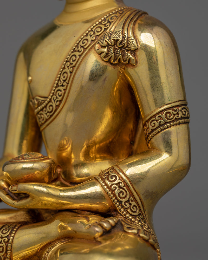 The Three Golden Buddha Statues | Symbols of Enlightenment and Harmony