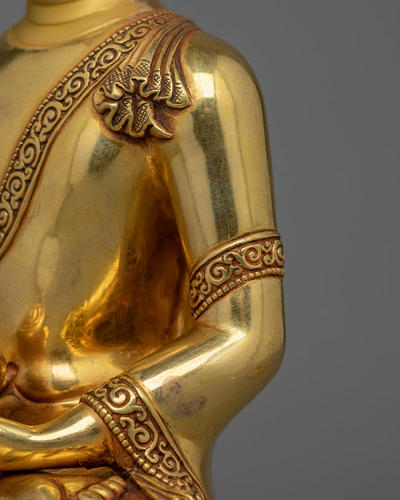 The Three Golden Buddha Statues | Symbols of Enlightenment and Harmony