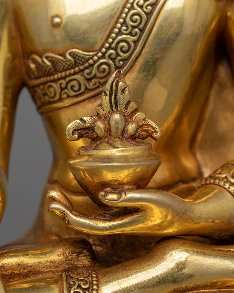 Sangye Menla Healing Buddha Figurine | Symbolizing Compassion and Healing