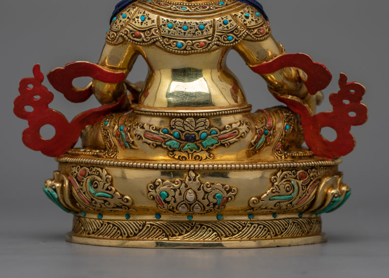 Wealth God Dzambhala Figurine | An Exquisite Handmade Sculpture