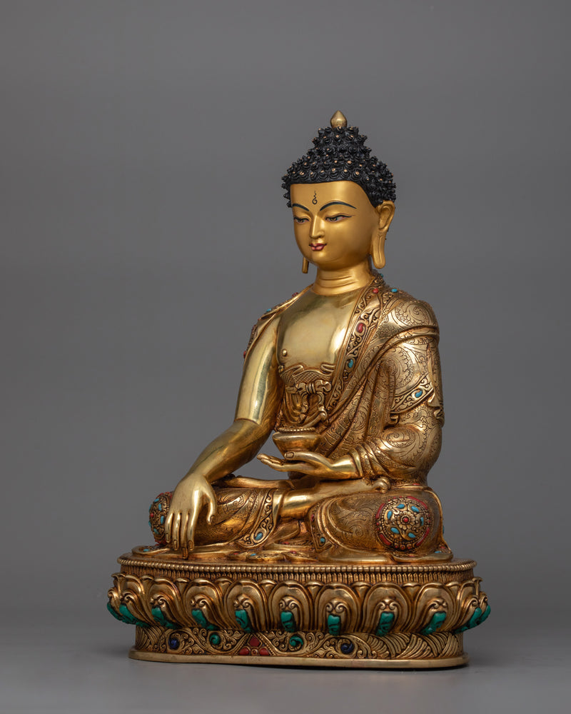 Prince of Lumbini Siddhartha Gautama Statue | Ideal for Rituals and Reflection