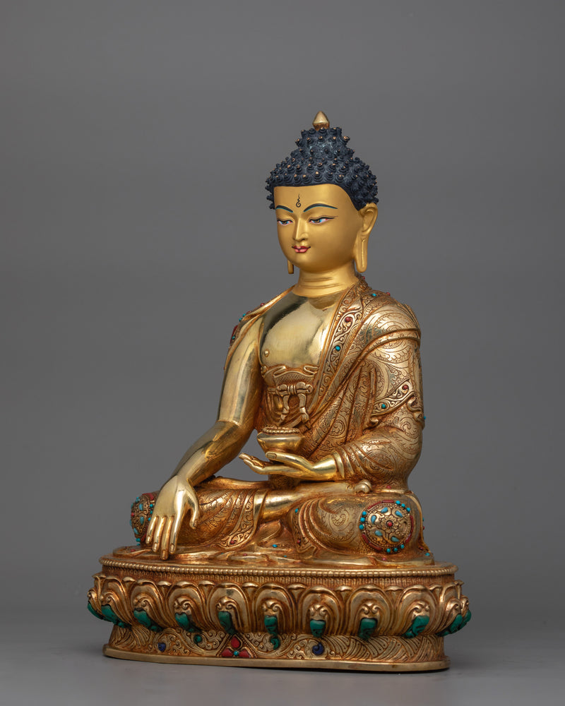 Peaceful Buddha Siddhartha Gautama Statue | Crafted for Meditation and Spiritual Growth