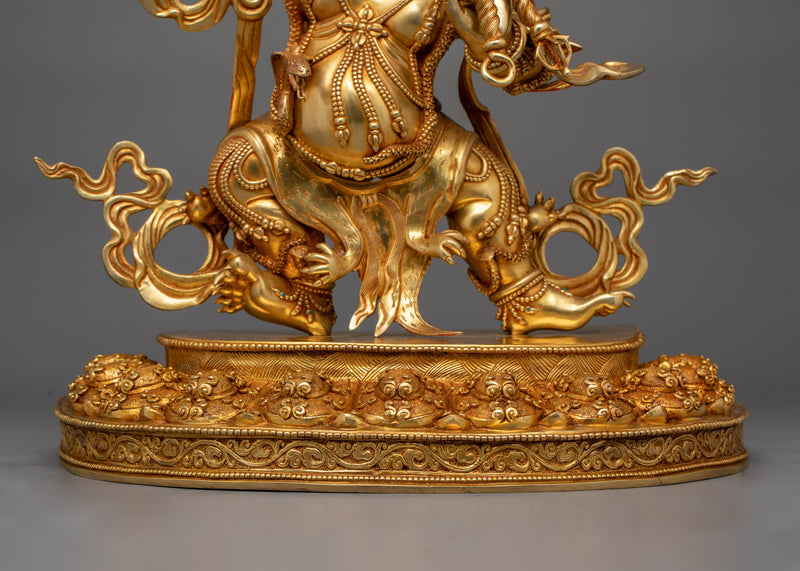 Vajrapani Tantric Guardian Figurine | Symbol of Protection and Spiritual Strength