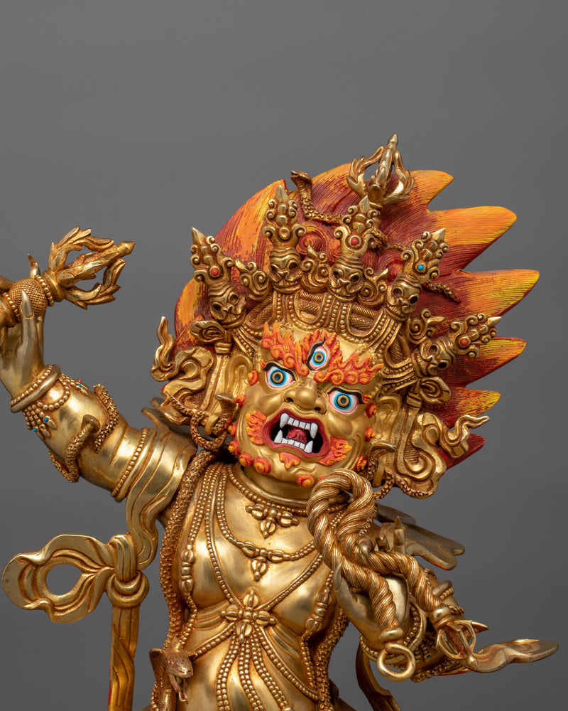 Vajrapani Tantric Guardian Figurine | Symbol of Protection and Spiritual Strength