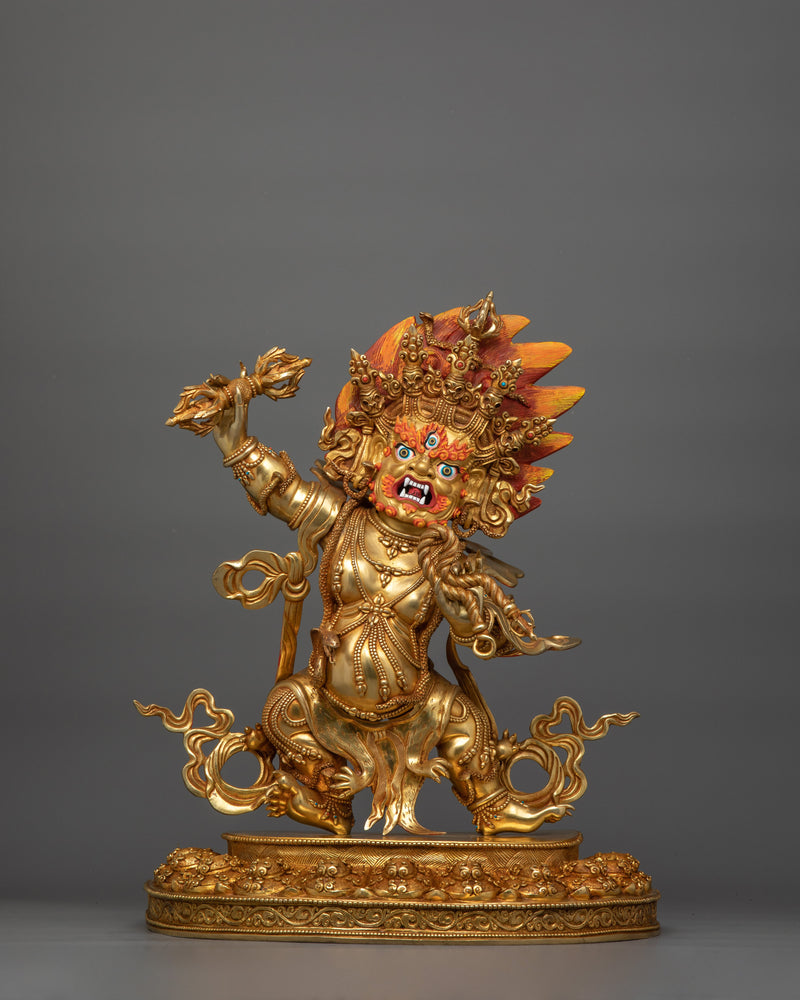 Vajrapani Tantric Guardian Figurine | Symbol of Protection and Spiritual Strength