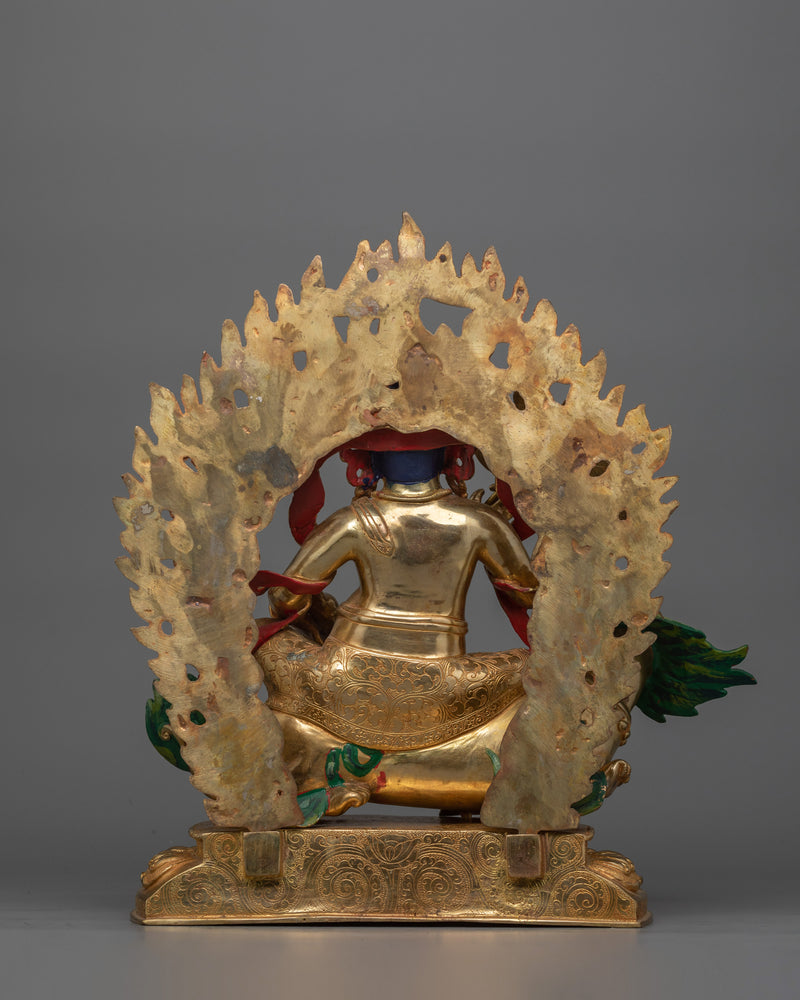 Vaishravana Deity of Wealth Sculpture | Namtoshe Tibetan Buddhism Buddhist Deity