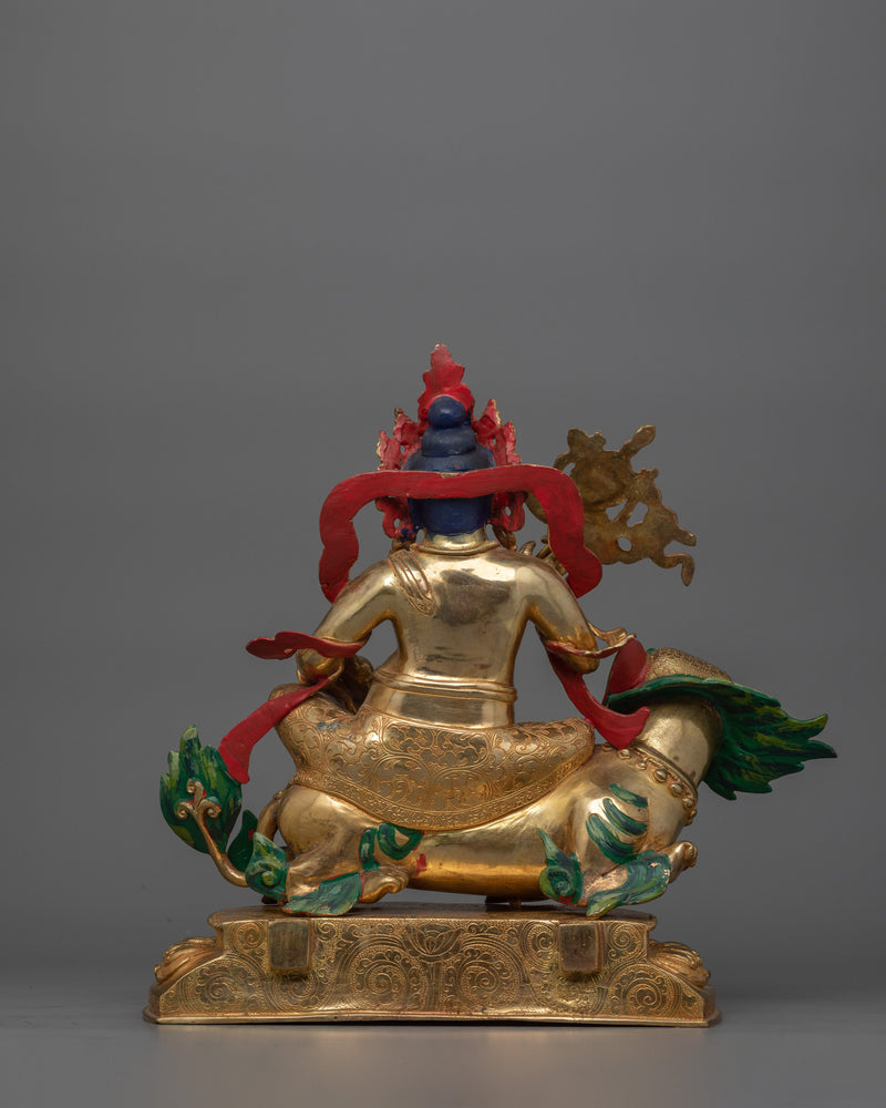 Vaishravana Deity of Wealth Sculpture | Namtoshe Tibetan Buddhism Buddhist Deity