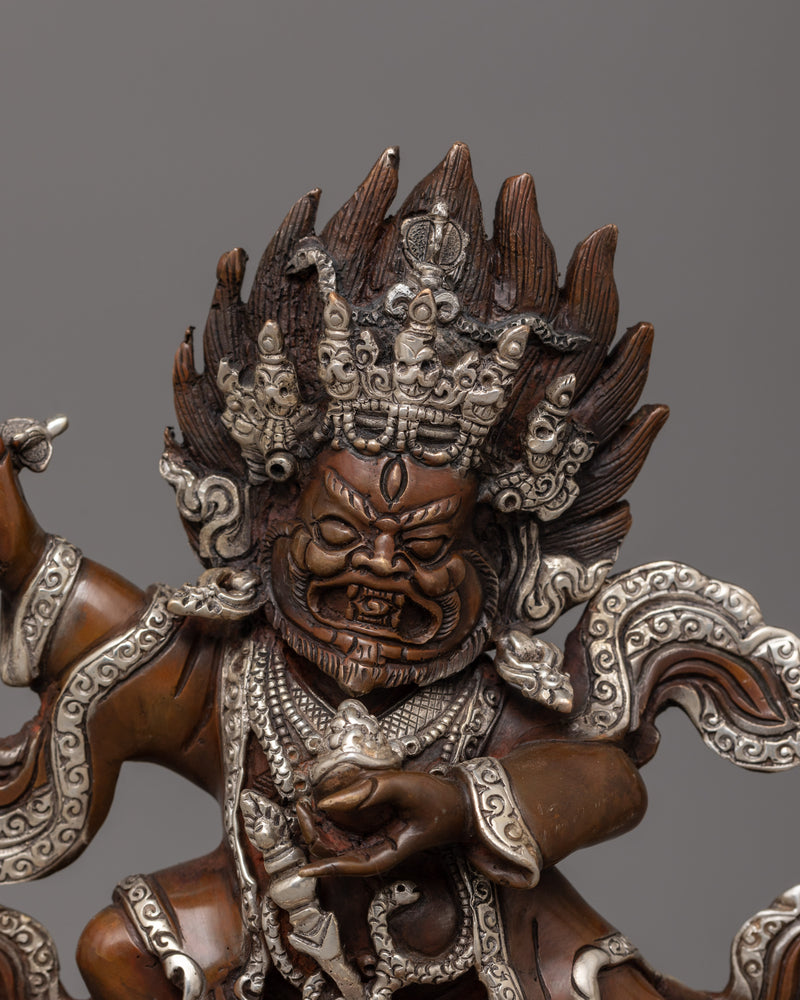 Guardian Mahakala Bernagchen of the Karma Kagyu school | Tibetan Buddhism Artwork