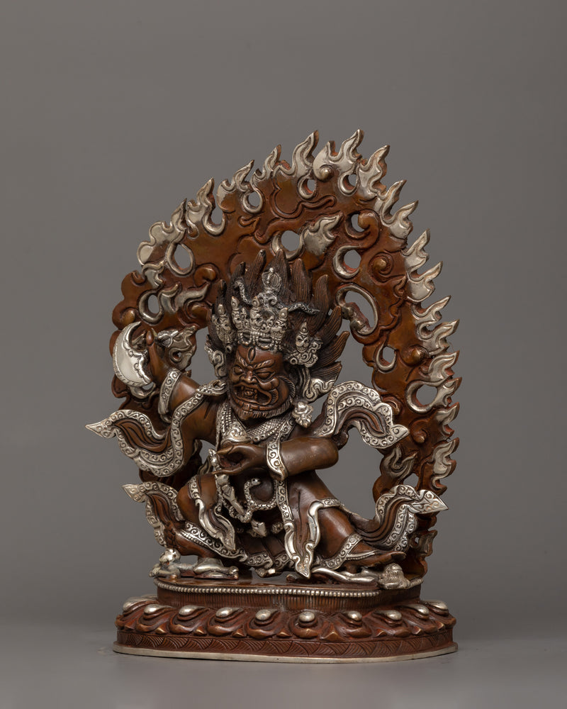 Guardian Mahakala Bernagchen of the Karma Kagyu school | Tibetan Buddhism Artwork