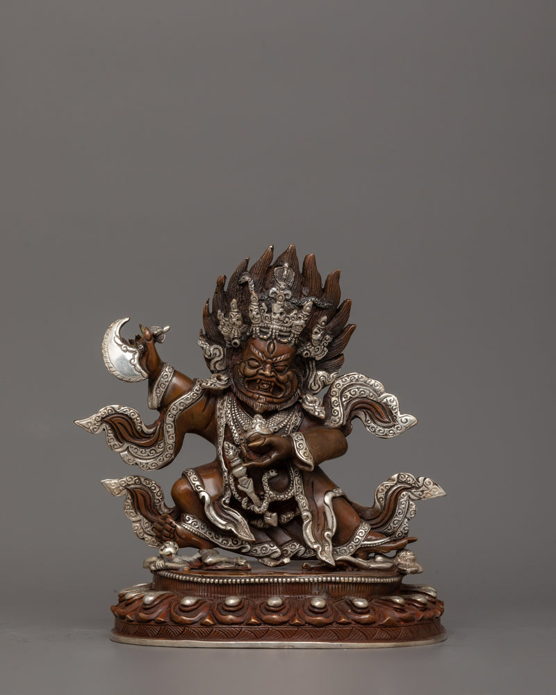 Guardian Mahakala Bernagchen of the Karma Kagyu school | Tibetan Buddhism Artwork