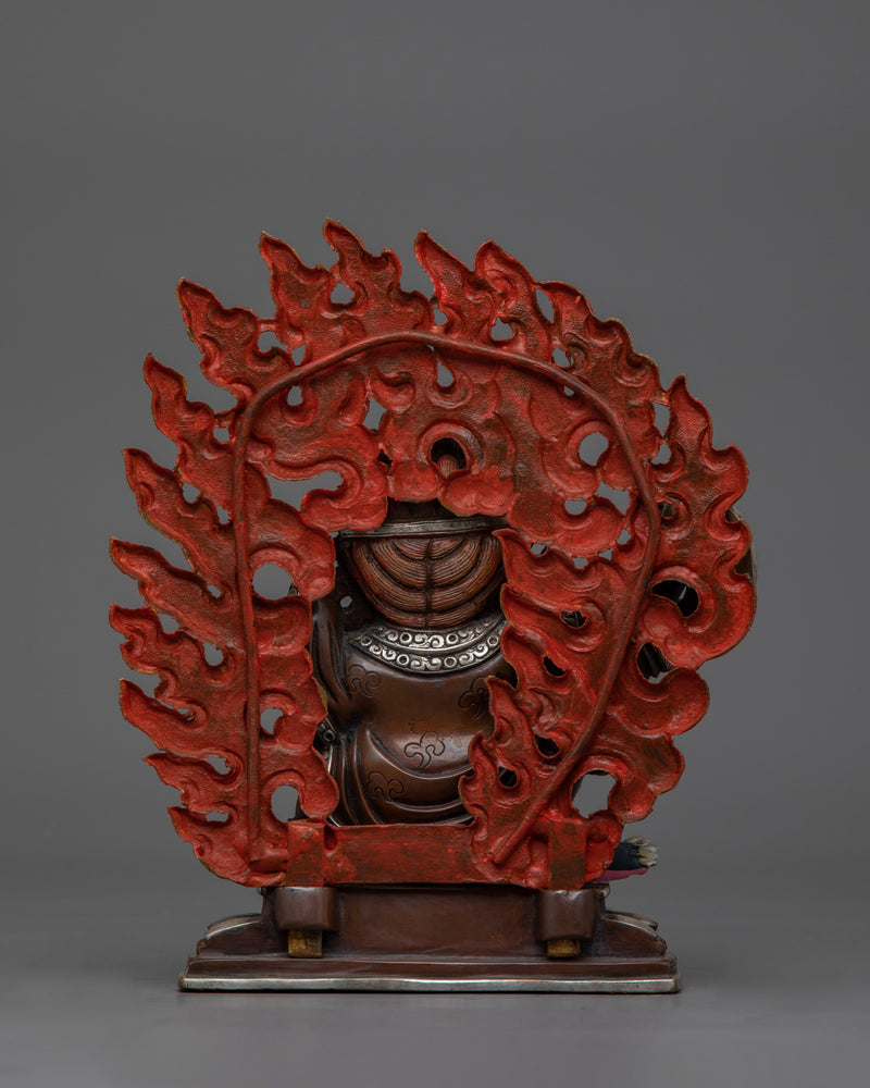 Protective Deity Mahakala Bernagchen Statue | Symbol of Protection and Strength