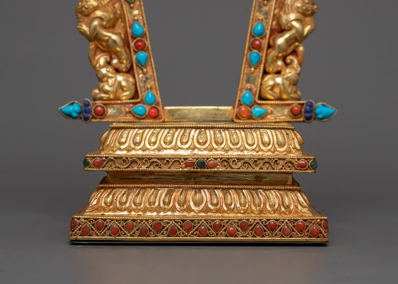 Traditional Throne for Statue  | Symbol of Reverence and Divinity