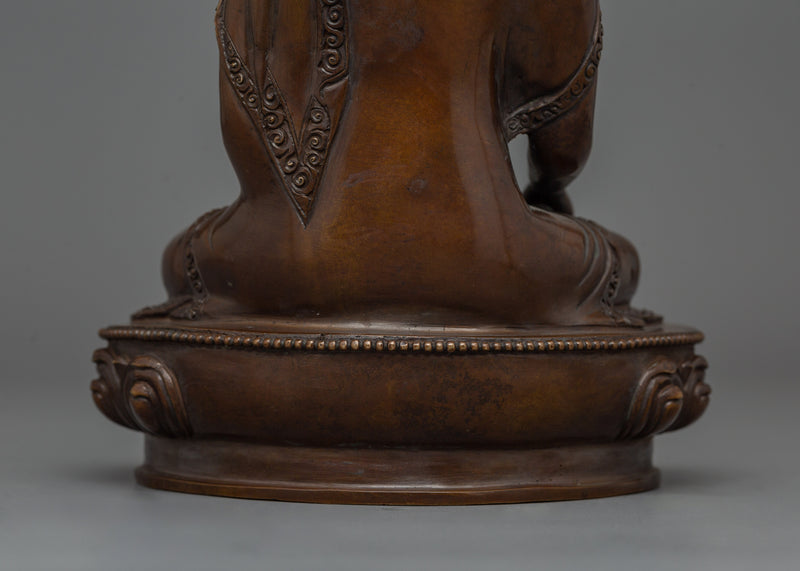 Handmade Siddhartha Gautama Statue | Shakyamuni Buddha Figurine for Sacred Decor