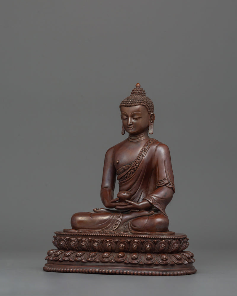 Amitabha Buddha Pure Land Deity Artwork | Sculpture of Amida "Immeasurable Light"