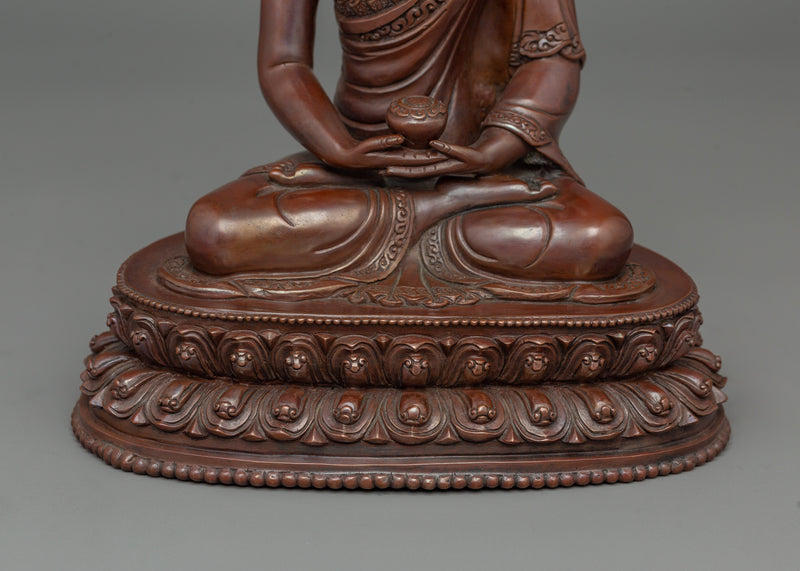 Amitabha Buddha Pure Land Deity Artwork | Sculpture of Amida "Immeasurable Light"